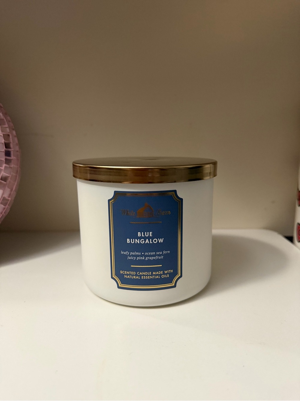 White Barn Blue Bungalow Scented Candle